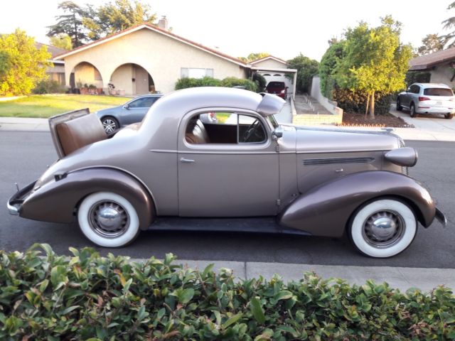 1936 Pontiac 3 Window Coupe w/factory rumble seat-1935 1937 1938 1939