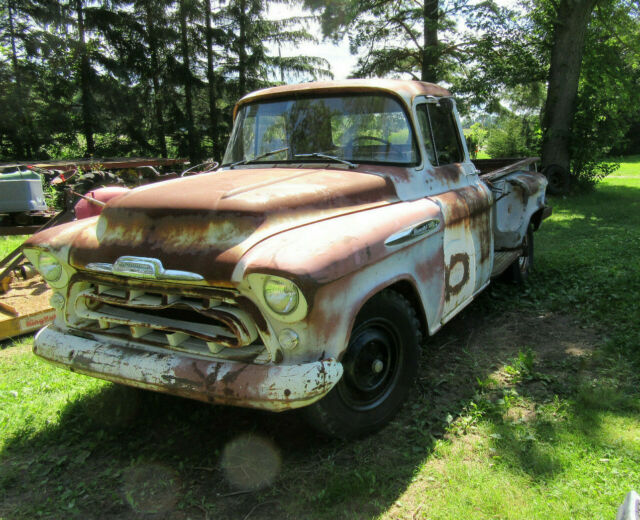 1957 chevy truck patina