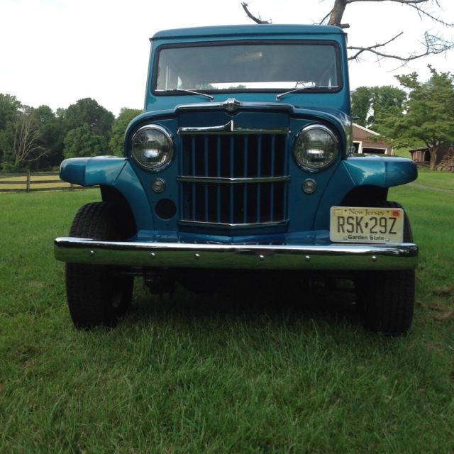 willys wagon serial number location