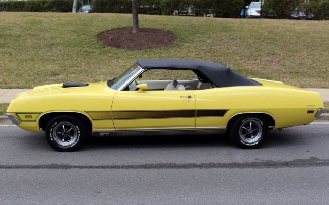 1971 Ford Torino GT Convertible 1 of 141 in Grabber Yellow !!! for sale