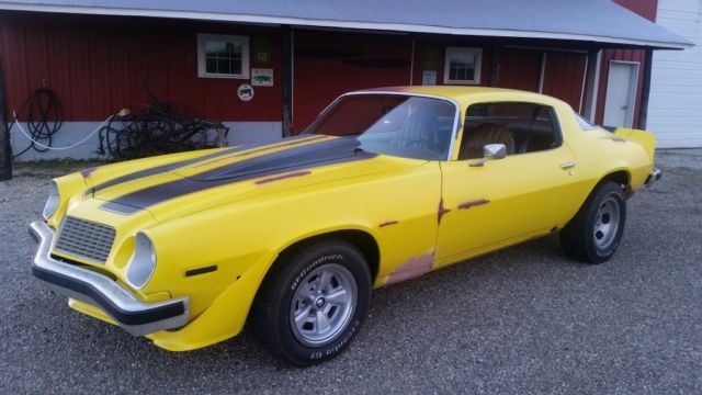 1975 Chevrolet Camaro Z28 Bumblebee Transformer For Sale In Urbana Ohio United States