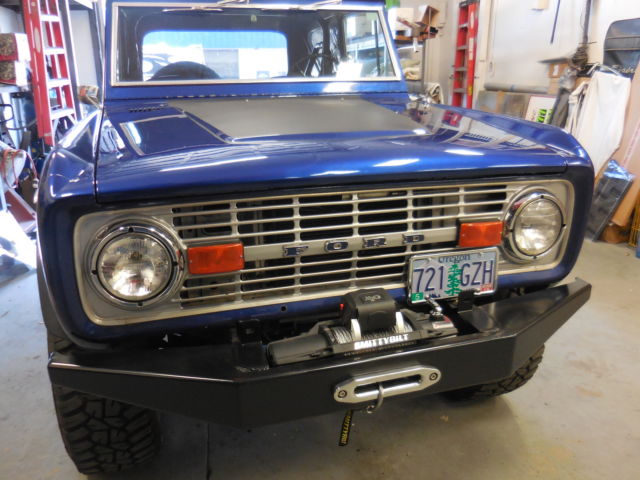 1976 Ford Bronco Over 50 K Spent 302 At Tbi Vintage Air Ps Pdb