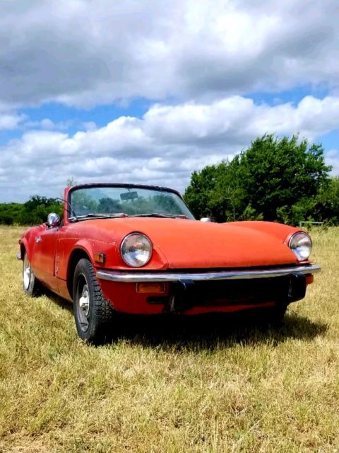 1978 Triumph Spitfire with Hardtop and Bonus1976 Spitfire For Parts for