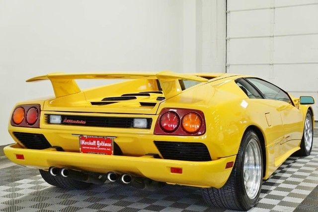 1992 Lamborghini Diablo Super Fly Yellow black leather ...