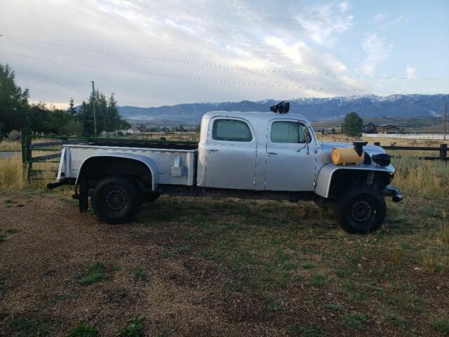 48 Ford F6 Double crew cab Dodge power wagon Cummins 12 valve 4x4 5spd