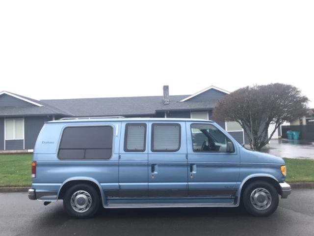 FORD ECONOLINE XLT CONVERSION EXPLORER CAMPER VAN LOW MILES 49K E-150