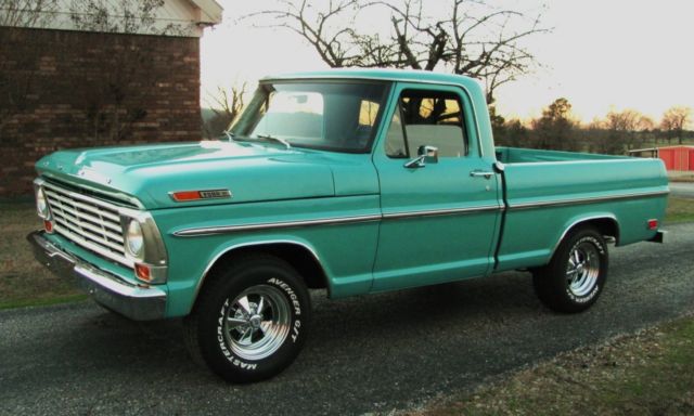 Sharp 1968 Ford F-100 Short Bed Pickup Truck Frame Off Build for sale in Hot Springs National ...